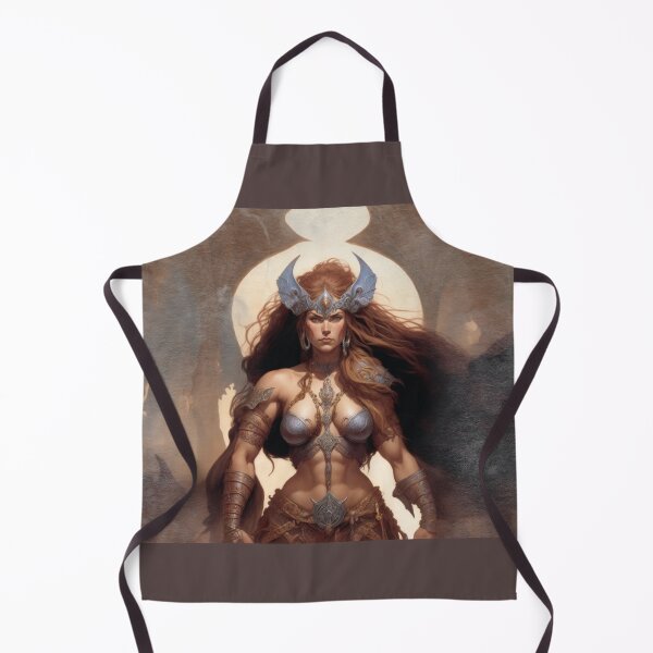 Item preview, Fantastical Barbarian Queen designed and sold by Vintage Designs +.