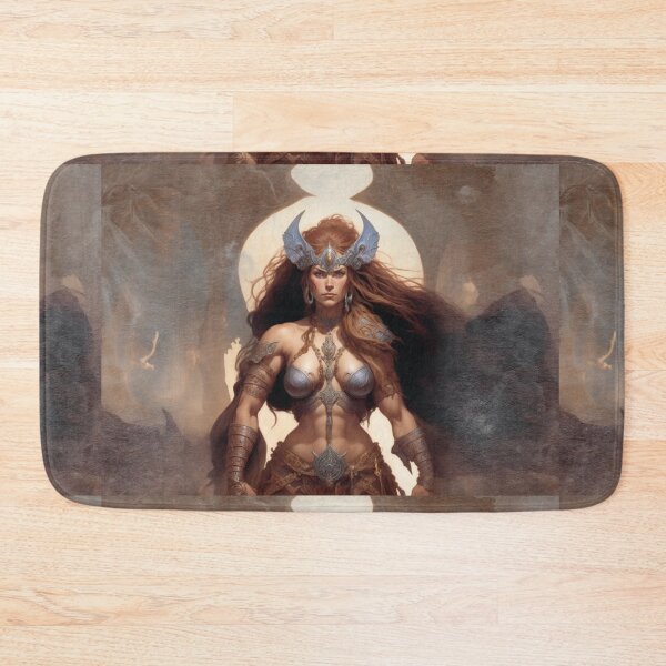 Item preview, Fantastical Barbarian Queen designed and sold by Vintage Designs +.