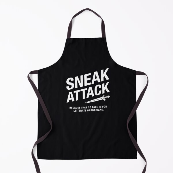 Item preview, Rogue Sneak Attack Illiterate Barbarians Gaming designed and sold by rnbacpyt2.