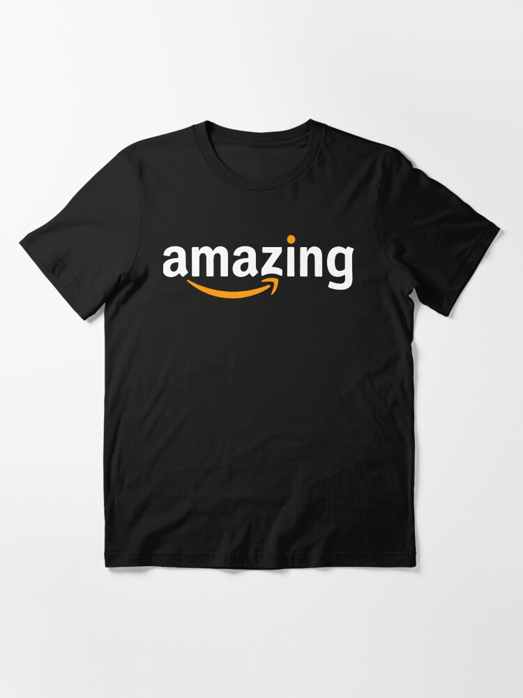 Thumbnail 3 of 7, Essential T-Shirt, Amazing amazon logo designed and sold by ThibaultMichaud.