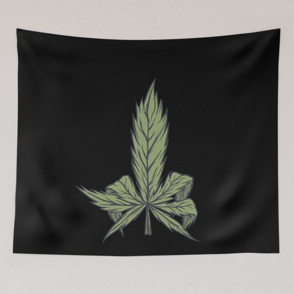 Item preview, Cannabis Leaf Middlefinger designed and sold by Mesyo.