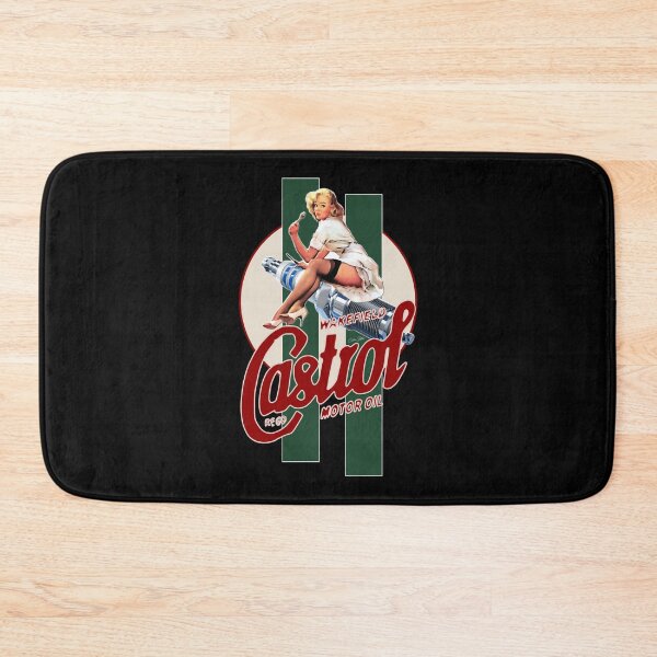 Item preview, Castrol Vintage Pin Up Girl Classic Stripes  essentiel designed and sold by Nobleeannon.