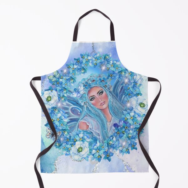 Item preview, Krysta frosty fairy fantasy art by Renee L Lavoie designed and sold by Renee Lavoie.