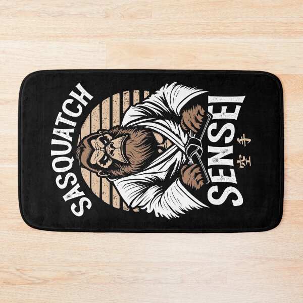 Item preview, Karate Warrior Legend Sasquatch Sensei Bigfoot Martial Arts designed and sold by GrandeDuc.