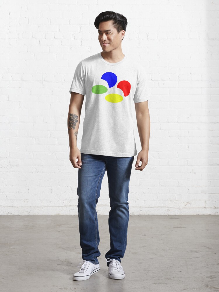 Alternate view of Super NES Logo (Flat) Essential T-Shirt