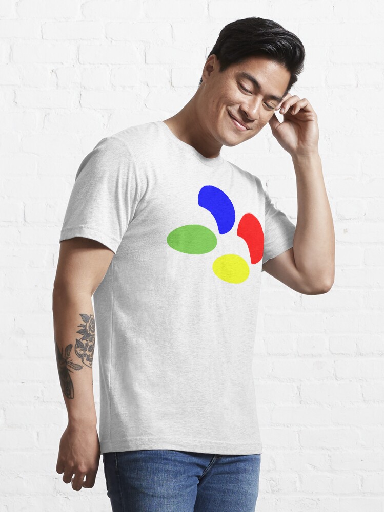 Alternate view of Super NES Logo (Flat) Essential T-Shirt