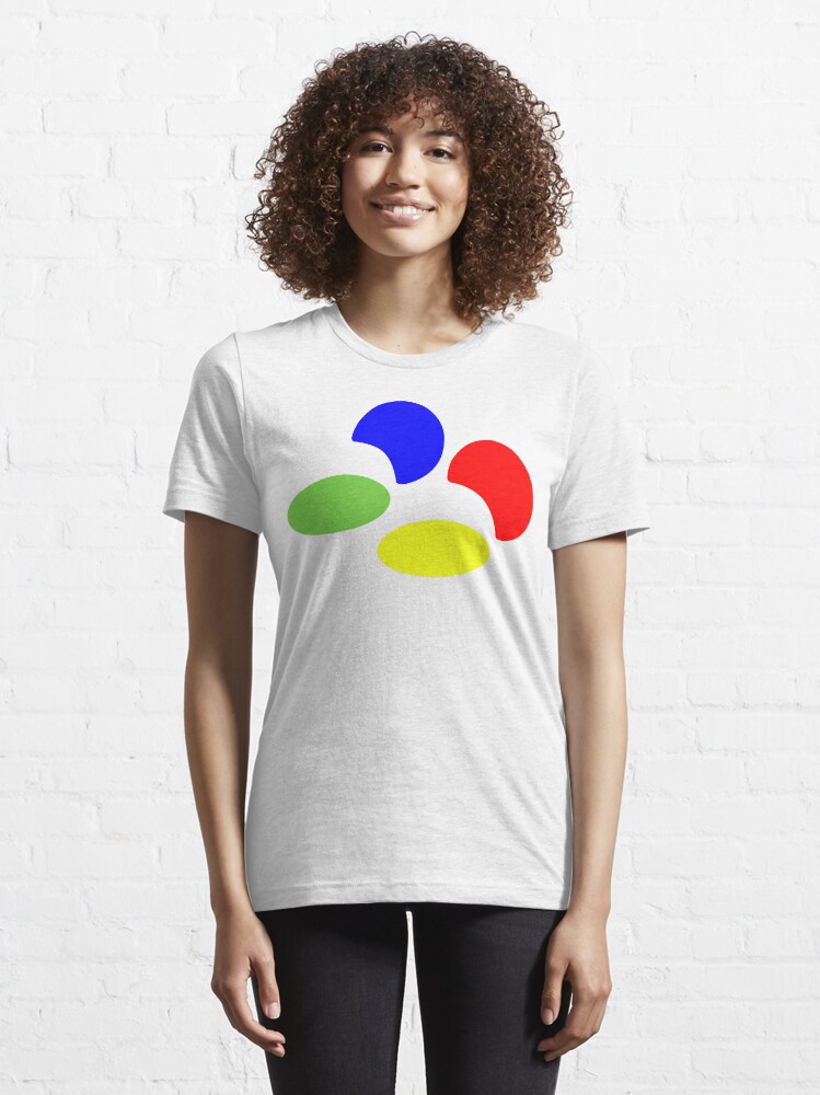 Alternate view of Super NES Logo (Flat) Essential T-Shirt