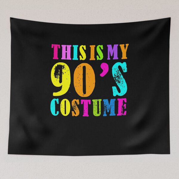 Item preview, Ceci est mon costume des années 90 - Vibe Retro Party Outfit Use camiseta clásica designed and sold by Nobleeannon.