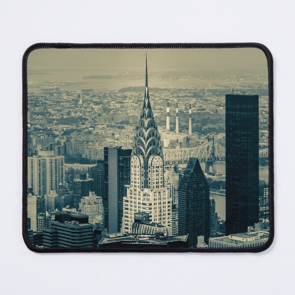 Item preview, Duotone image of Chrysler Building, New York. designed and sold by bailey-cooper.