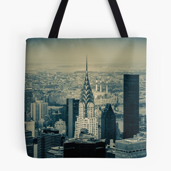 Item preview, Duotone image of Chrysler Building, New York. designed and sold by bailey-cooper.