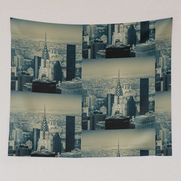 Item preview, Duotone image of Chrysler Building, New York. designed and sold by bailey-cooper.