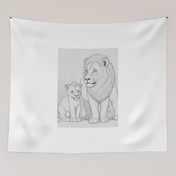 Item preview, Lion Strong protector designed and sold by CreativityCurve.