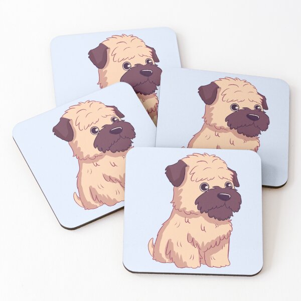 Item preview, Lindo perro terrier de trigo de pelo suave designed and sold by Yaragold.