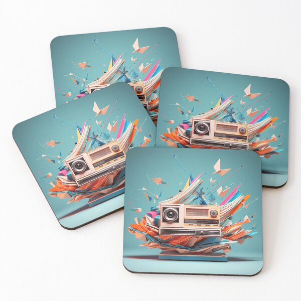 Item preview, Origami Boombox: Folded Beats  designed and sold by BattleEtiquette.