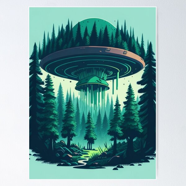 Item preview, Beautiful Forest Landscape Art designed and sold by CreativityCurve.