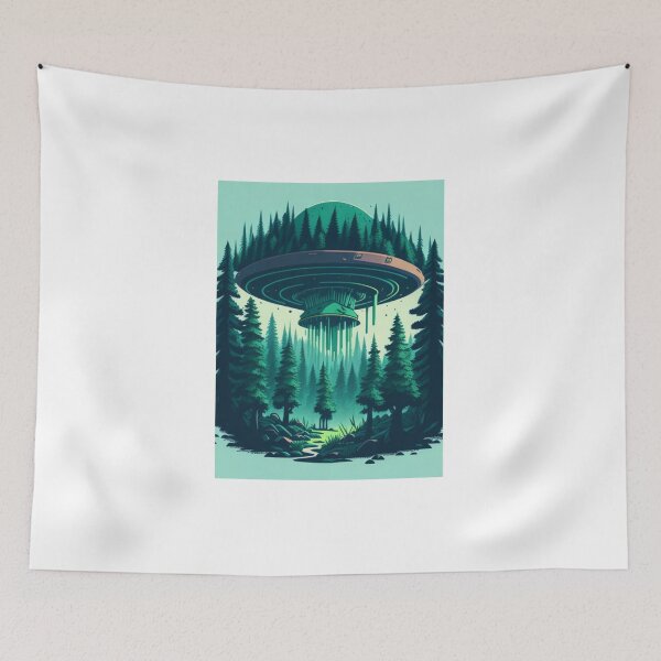 Item preview, Beautiful Forest Landscape Art designed and sold by CreativityCurve.