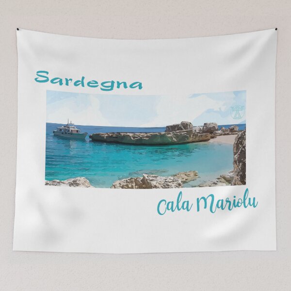 Item preview, Sardinia - Sardegna - Italy - Cala Mariolu Landscape designed and sold by miskaralise.