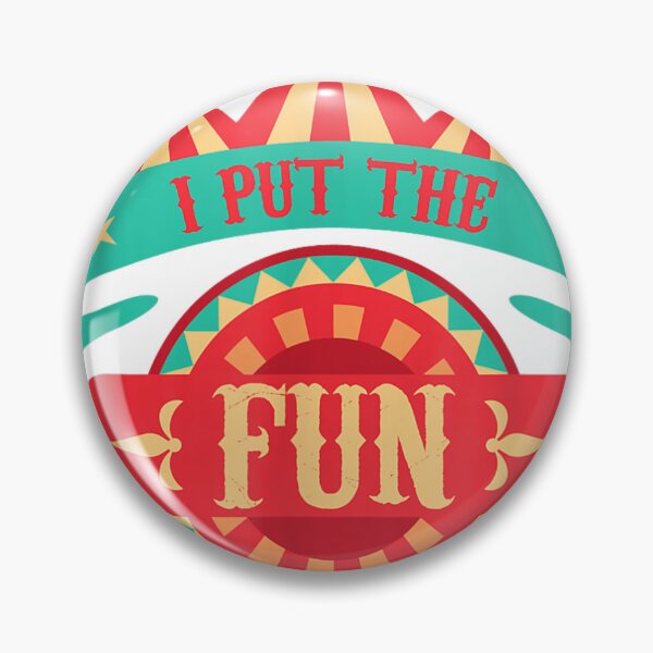 Item preview, I Put The Fun In Funnel Cake - Circus Birthday Party Costume T-Shirt	 designed and sold by DewDraws.