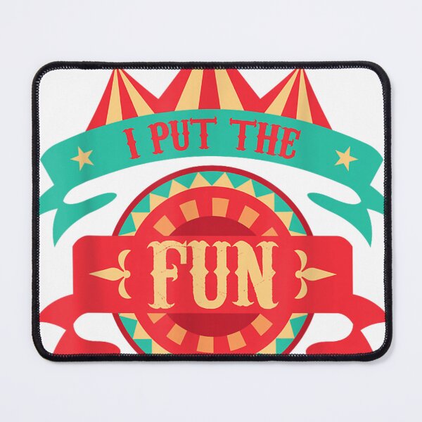 Item preview, I Put The Fun In Funnel Cake - Circus Birthday Party Costume T-Shirt	 designed and sold by DewDraws.