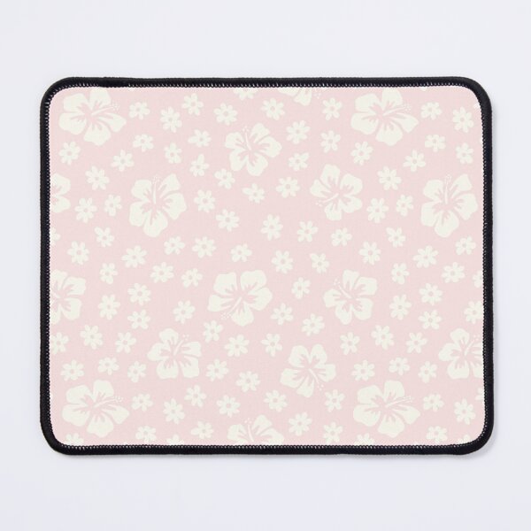 Item preview, pastel baby pink hibiscus mini flowers tropical aloha Hawaii coconut girl aesthetic iPhone case designed and sold by blomastudios.