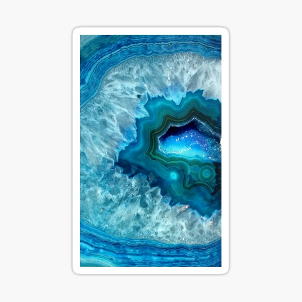 Item preview, Teal Blue Agate designed and sold by maryedenoa.