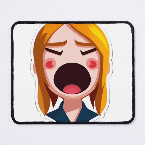 Item preview, crying emoji girl designed and sold by Karamstore20.