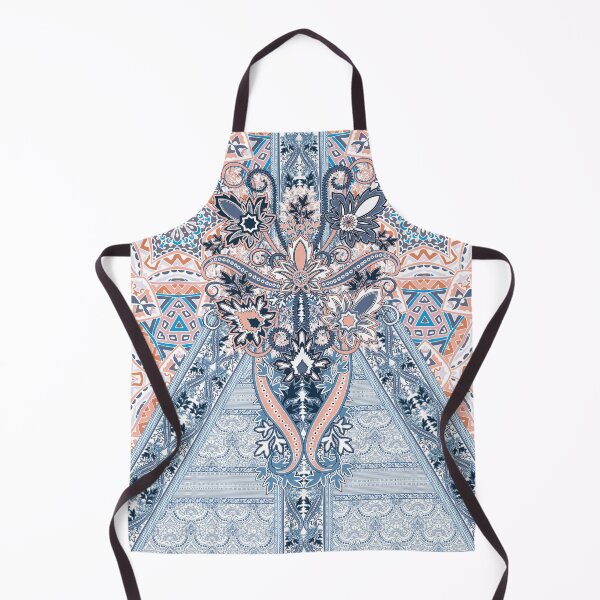 Item preview, paisley, boho print, ethnic design, mirror design designed and sold by mintdiamond21.