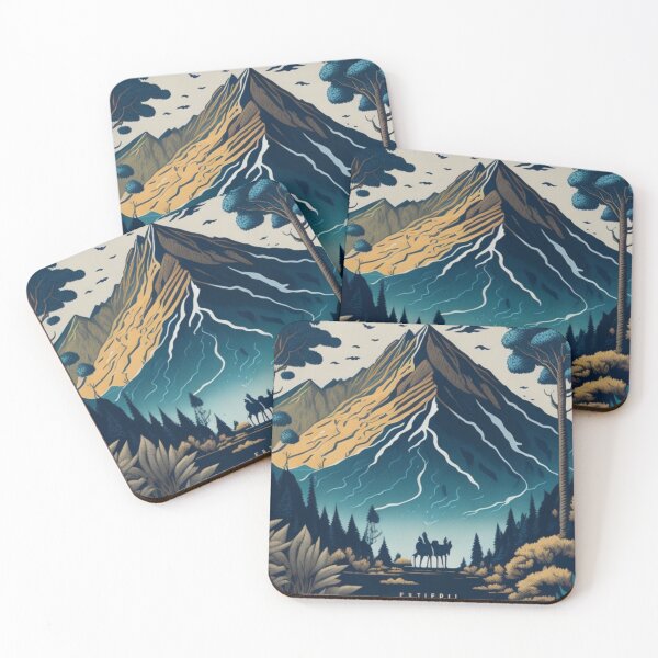Item preview, Majestic mountains designs designed and sold by CreativityCurve.