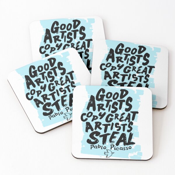 Item preview, Good artists copy, great artists steal designed and sold by LiberaCaballo.