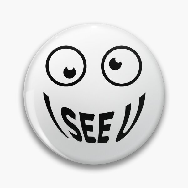 Item preview, I see U, a funny emoji, black version designed and sold by twisted-dot.