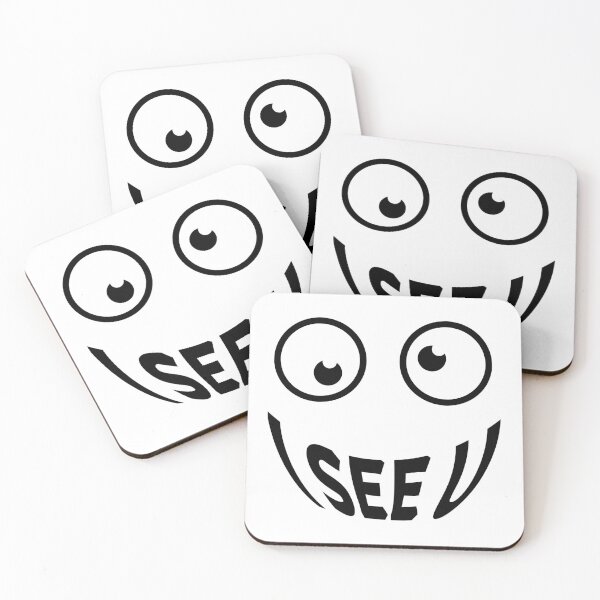 Item preview, I see U, a funny emoji, black version designed and sold by twisted-dot.