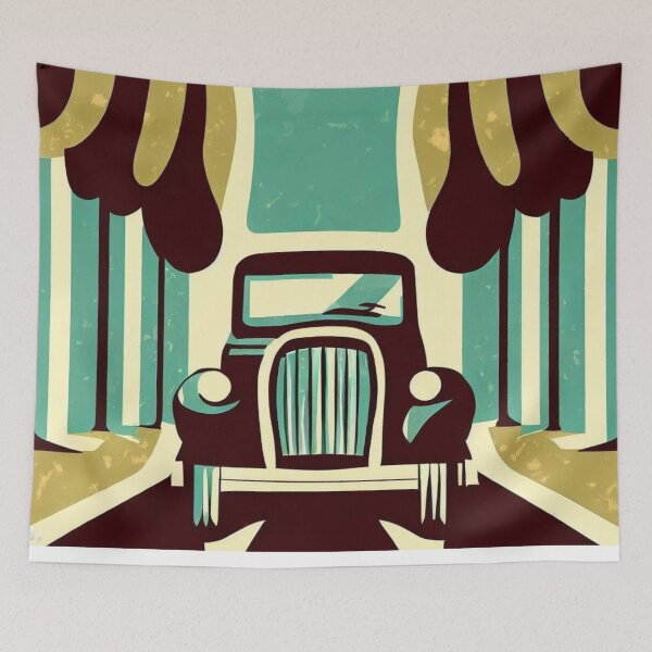 Item preview, Vintage Car Gerroa NSW designed and sold by HUNZINATOR.