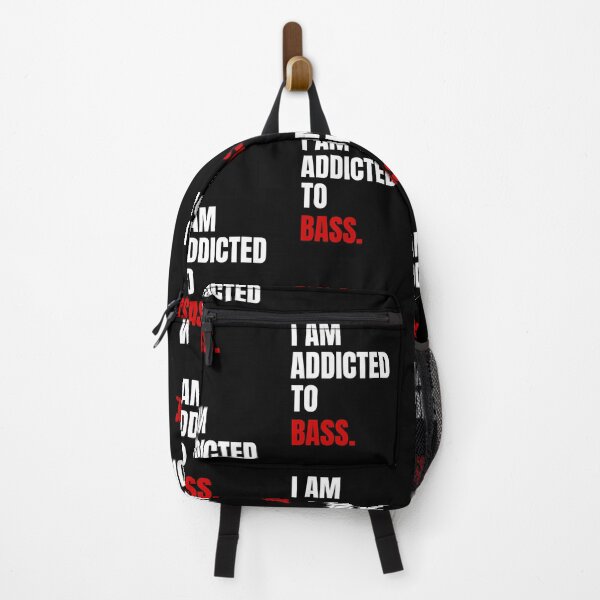 Item preview, I Am Addicted To Bass quote designed and sold by Greenpills.