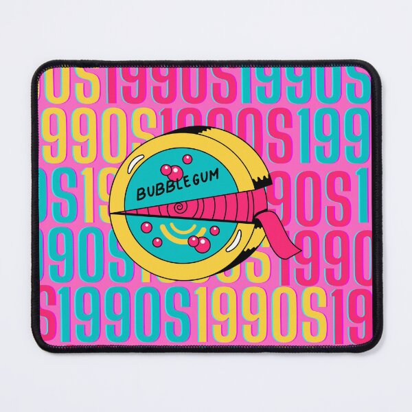 Item preview, 1990s retro design 9 - Bubblegum Pink Background designed and sold by PunjabanJatti.