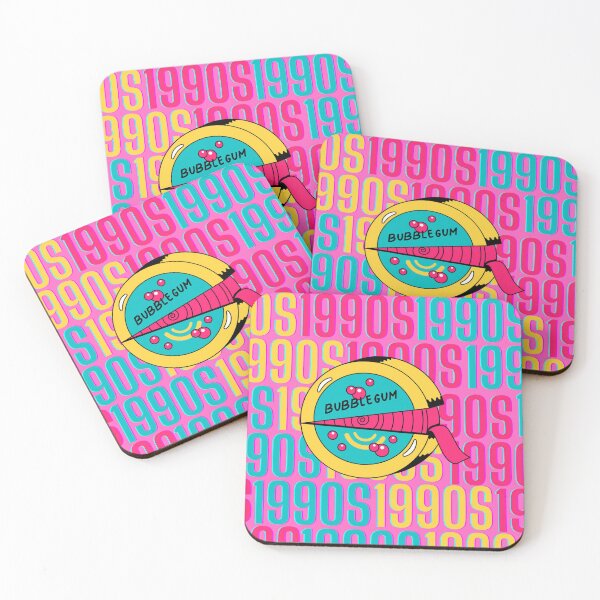 Item preview, 1990s retro design 9 - Bubblegum Pink Background designed and sold by PunjabanJatti.