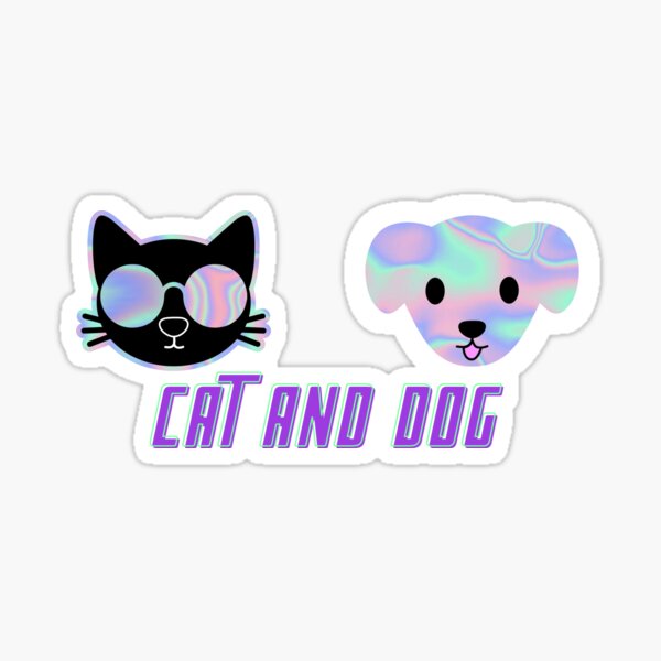 Item preview, Cat and dog designed and sold by jrtne7.