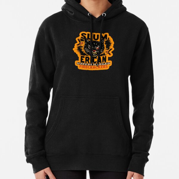 SLUM FLAG CROP HOODIE - Slumerican Clothing & Apparel Inc.