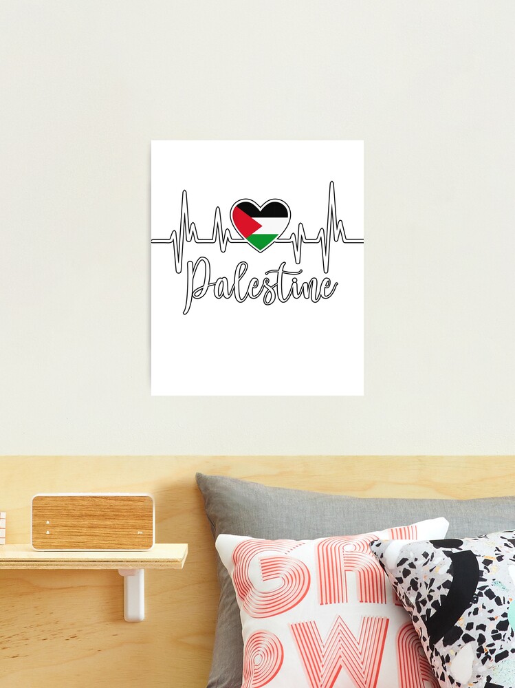 Almohada con la bandera palestina de Palestina, 18 x 18 pulgadas, multicolor