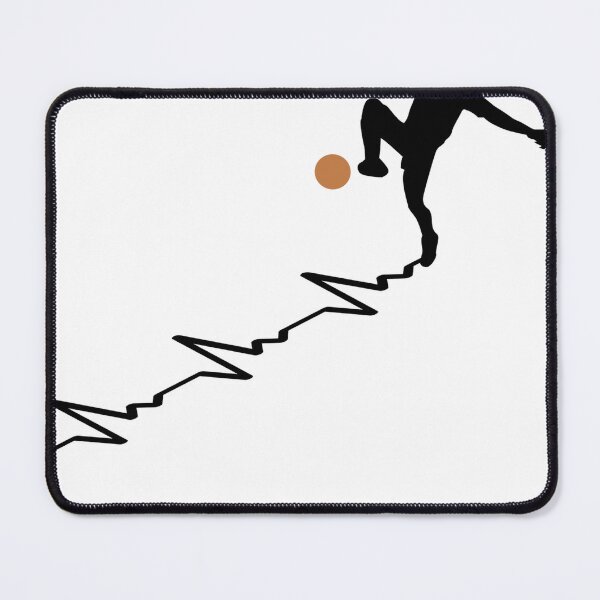 Item preview, Soccer Heartbeat Silhouette designed and sold by Mesyo.