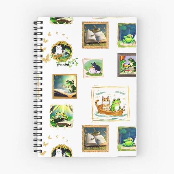 Item preview, The Adventures of Frog and Cat - Pack! designed and sold by YourStoryStudio.