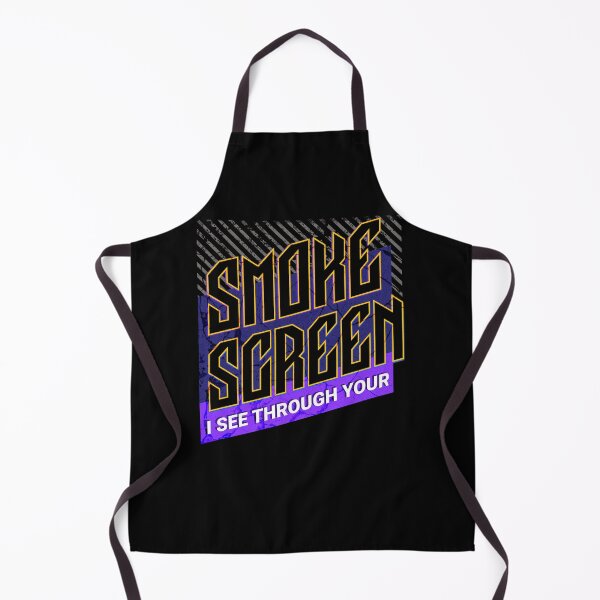 Item preview, I see through your smoke screen, Psychology, body language, 80's retro designed and sold by BeebopGraphics.