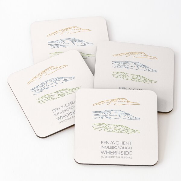 Item preview, Yorkshire Three Peaks (colour) designed and sold by hcprice.