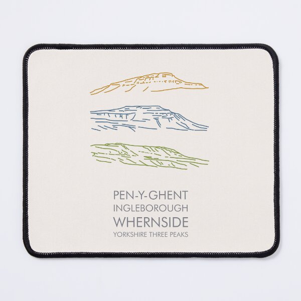 Item preview, Yorkshire Three Peaks (colour) designed and sold by hcprice.