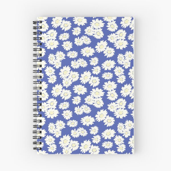 Item preview, sunflower mini small ditsy daisy vintage vibe blue daisies prairie style designed and sold by blomastudios.