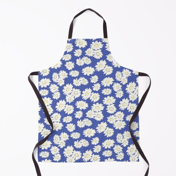 Item preview, sunflower mini small ditsy daisy vintage vibe blue daisies prairie style designed and sold by blomastudios.