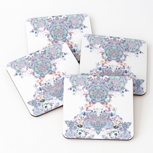 Item preview, medallion, floral, paisley design, center design, flower with paisley designed and sold by mintdiamond21.