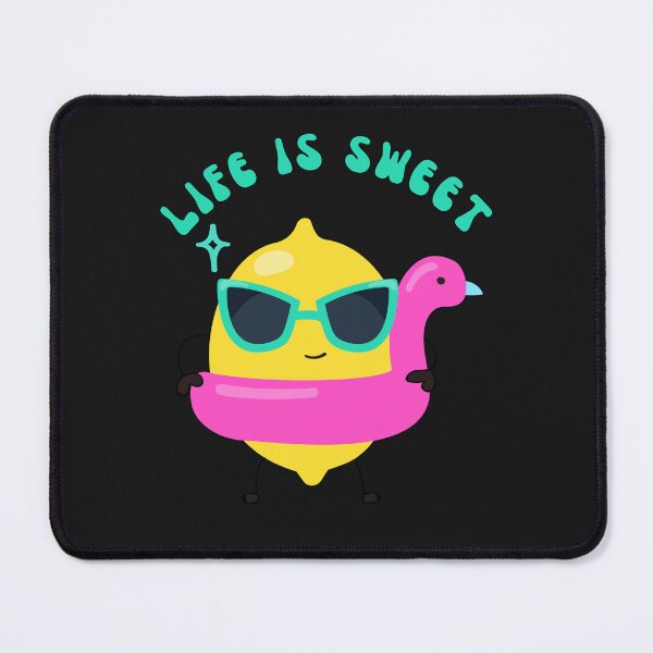 Item preview, Life Is Sweet Kawaii Lemon  designed and sold by Eolithic.