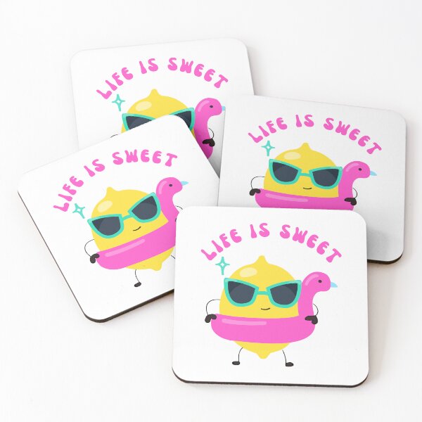 Item preview, Life Is Sweet Kawaii Lemon  designed and sold by Eolithic.