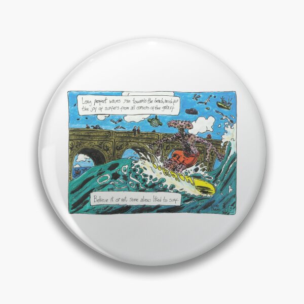 Item preview, Alien Surfing designed and sold by NunoNevesComics.