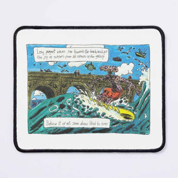 Item preview, Alien Surfing designed and sold by NunoNevesComics.